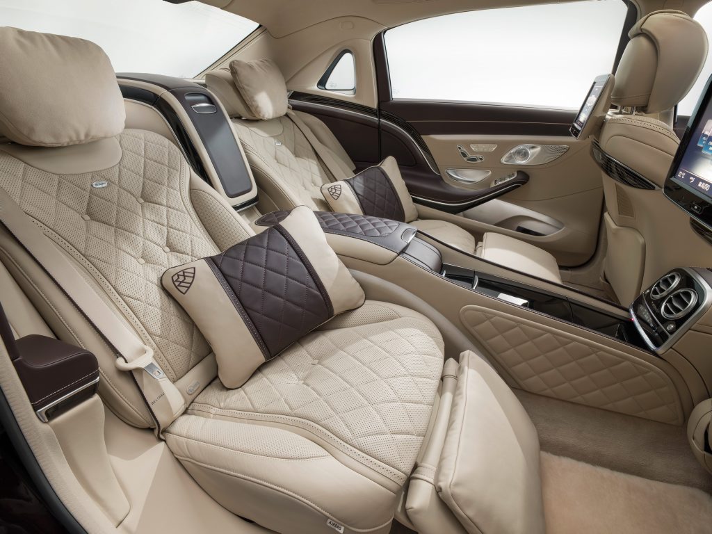 The Mercedes-Maybach S 600. The Mercedes-Maybach S 600.